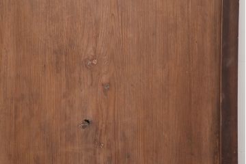 アンティーク建具　和製アンティーク　明治大正期　杉材一枚板のシンプルな板戸2枚セット(帯戸、建具、引き戸)(R-037112)