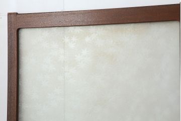 レトロ建具　昭和レトロ　昭和中期　趣たっぷりのガラス戸3枚セット(引き戸、建具)(R-037113)