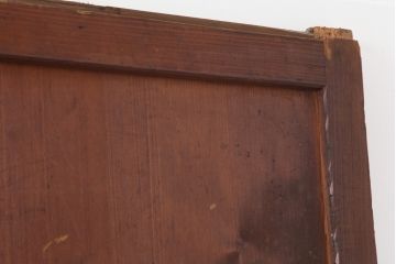 アンティーク建具　和製アンティーク　明治大正期　裏障子付き!和モダンな雰囲気の格子帯戸4枚セット(引き戸、建具)(R-037114)
