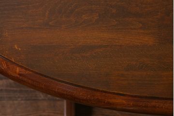 中古　ビンテージ家具　柏木工　ブナ材　温もりと気品が織り交じるダイニングテーブル(4人掛け、机)(R-037138)