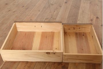 アンティーク家具　和の空間を高める茶箪笥(茶棚、収納棚、戸棚)(R-037149)