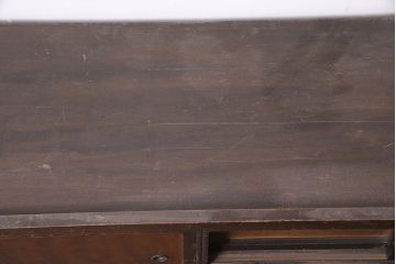 アンティーク家具　大正昭和初期　和風テレビ台(収納棚、ローボード)(R-037150)