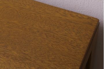 レトロ家具　昭和中期　広々使える両袖デスク(ワークデスク、在宅ワーク、在宅用、両袖机)(R-037167)