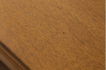 レトロ家具　昭和中期　広々使える両袖デスク(ワークデスク、在宅ワーク、在宅用、両袖机)(R-037167)