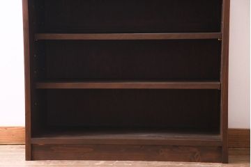 アンティーク家具　ラフジュ工房オリジナル　古建具リメイク　組子の引き戸がお洒落なキャビネット(書院戸、収納棚)