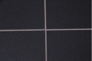 中古　北海道民芸家具　リメイク　天然御影石　ブラックのタイルトップがお洒落なサイドボード(カウンター、収納棚)(R-037174)