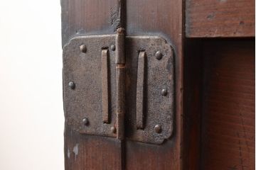 アンティーク家具　和製アンティーク　明治期　ヒノキ材　幅せま!和の雰囲気たっぷりの階段箪笥(和箪笥)(R-037180)