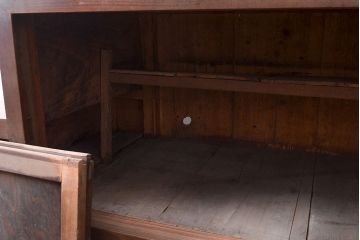アンティーク家具　明治期　三方ケヤキ材　上手物　和の情緒あふれる階段箪笥(R-037181)