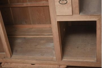 アンティーク家具　古民具　明治大正期　上手物!和の情緒あふれる佇まいの重ね階段箪笥(R-037182)