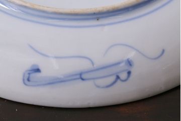 アンティーク雑貨　明治期　色絵　伊万里　6寸3分皿3枚セット(和食器)(R-037198)