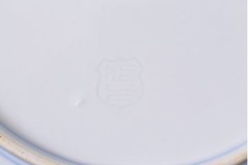 アンティーク雑貨　明治期　色絵　伊万里　6寸3分皿3枚セット(和食器)(R-037198)