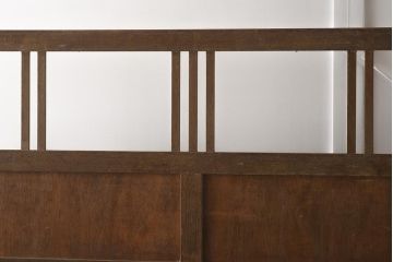アンティーク家具　昭和中期　レトロな雰囲気漂うフック付き衝立(つい立て、パーテーション)(R-037252)