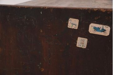 アンティーク家具　味わいたっぷりのノスタルジックな文机(センターテーブル、ローテーブル)(R-037256)