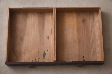 アンティーク家具　明治大正期　赤みがかった色味が素敵な大きなサイズの文机(座机、ローテーブル、センターテーブル)(R-037258)