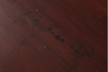 アンティーク家具　明治大正期　赤みがかった色味が素敵な大きなサイズの文机(座机、ローテーブル、センターテーブル)(R-037258)