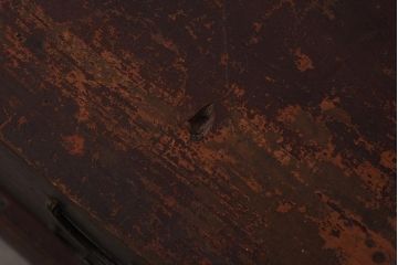 アンティーク家具　古民具・骨董　明治期　片開き戸付きの風情ある小タンス(引き出し、時代箪笥、整理タンス)(R-037263)