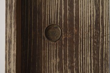 アンティーク家具　和製アンティーク　前面桐材　まっすぐな木目が魅力的な3段重ね箪笥(衣装箪笥、引き出し、桐箪笥、桐たんす)(R-037266)