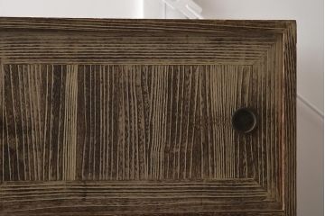 アンティーク家具　和製アンティーク　前面桐材　まっすぐな木目が魅力的な3段重ね箪笥(衣装箪笥、引き出し、桐箪笥、桐たんす)(R-037266)