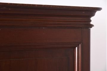 アンティーク家具　上手物!　楠(クスノキ)材　大正ロマンな衣装盆付き和タンス(衣装箪笥、チェスト、着物箪笥、収納箪笥)(R-037287)