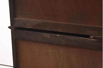 アンティーク家具　上手物!　楠(クスノキ)材　大正ロマンな衣装盆付き和タンス(衣装箪笥、チェスト、着物箪笥、収納箪笥)(R-037287)