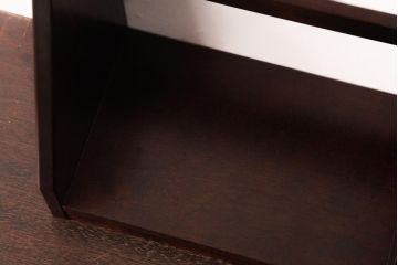 中古　民芸家具　幅の調整可能!　シンプルで便利な本立て(ブックスタンド)(R-037289)