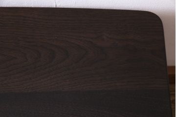 中古　日本製　オーク材　カントリースタイルにぴったりなつくりの良いスツール(椅子、イス、飾り棚、花台、サイドテーブル)(R-037297)