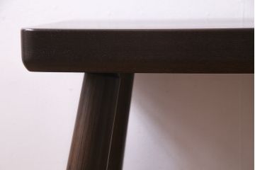 中古　日本製　オーク材　カントリースタイルにぴったりなつくりの良いスツール(椅子、イス、飾り棚、花台、サイドテーブル)(R-037297)