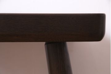 中古　日本製　オーク材　カントリースタイルにぴったりなつくりの良いスツール(椅子、イス、飾り棚、花台、サイドテーブル)(R-037297)