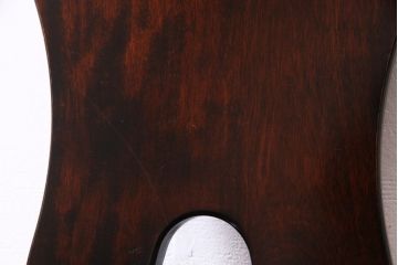 中古　伝統民芸家具　神居民芸　気品漂う和モダンなチェア(椅子、板座チェア)(R-037301)