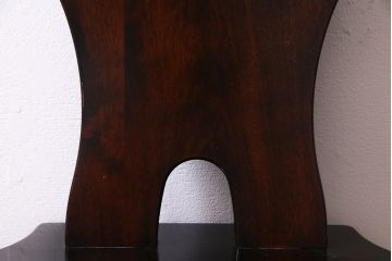 中古　伝統民芸家具　神居民芸　気品漂う和モダンなチェア(椅子、板座チェア)(R-037302)