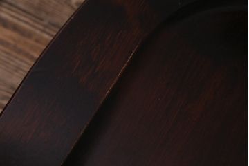 中古　伝統民芸家具　神居民芸　気品漂う和モダンなチェア(椅子、板座チェア)(R-037302)