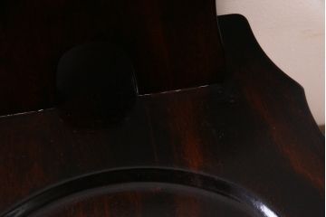 中古　伝統民芸家具　神居民芸　気品漂う和モダンなチェア(椅子、板座チェア)(R-037302)