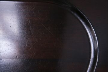 中古　伝統民芸家具　神居民芸　気品漂う和モダンなチェア(椅子、板座チェア)(R-037302)