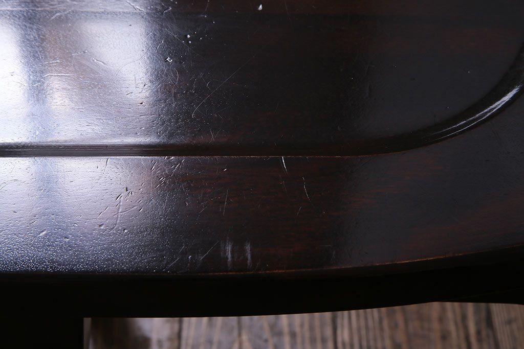 中古　伝統民芸家具　神居民芸　気品漂う和モダンなチェア(椅子、板座チェア)(R-037302)