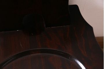 中古　伝統民芸家具　神居民芸　気品漂う和モダンなチェア(椅子、板座チェア)(R-037303)