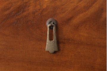 レトロ家具　和製アンティーク　昭和初期　楠材　優しげな木目が品のある小引き出し(小物収納)(R-037310)