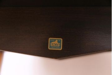 ヴィンテージ家具　英国イギリスビンテージ　ERCOL(アーコール)　オーク材製ダイニングテーブル(バタフライテーブル、エクステンションテーブル)(R-037321)