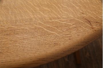 ヴィンテージ家具　英国イギリスビンテージ　ERCOL(アーコール)　オーク材製ダイニングテーブル(バタフライテーブル、エクステンションテーブル)(R-037321)