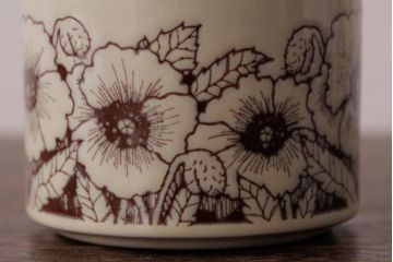 イギリスビンテージ　HORNSEA(ホーンジー)　Cornrose(コーンローズ)　カップ&ソーサー2客セット(R-037324)