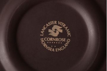 イギリスビンテージ　HORNSEA(ホーンジー)　Cornrose(コーンローズ)　カップ&ソーサー2客セット(R-037324)