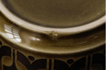 ヴィンテージ雑貨　イギリスビンテージ　HORNSEA(ホーンジー)　HEIRLOOM(エアルーム)　カップ&ソーサー3客セット(R-037325)
