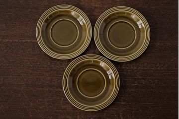 ヴィンテージ雑貨　イギリスビンテージ　HORNSEA(ホーンジー)　HEIRLOOM(エアルーム)　カップ&ソーサー3客セット(R-037325)