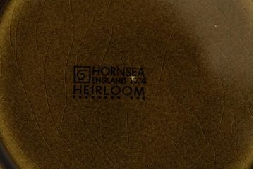 ヴィンテージ雑貨　イギリスビンテージ　HORNSEA(ホーンジー)　HEIRLOOM(エアルーム)　カップ&ソーサー3客セット(R-037325)