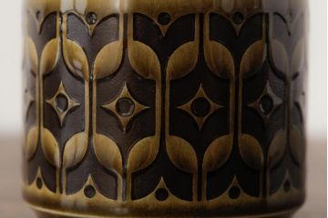ヴィンテージ雑貨　イギリスビンテージ　HORNSEA(ホーンジー)　HEIRLOOM(エアルーム)　カップ&ソーサー2客セット(R-037326)