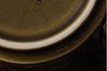 ヴィンテージ雑貨　イギリスビンテージ　HORNSEA(ホーンジー)　HEIRLOOM(エアルーム)　カップ&ソーサー2客セット(R-037326)