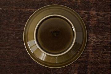ヴィンテージ雑貨　イギリスビンテージ　HORNSEA(ホーンジー)　HEIRLOOM(エアルーム)　カップ&ソーサー2客セット(R-037326)