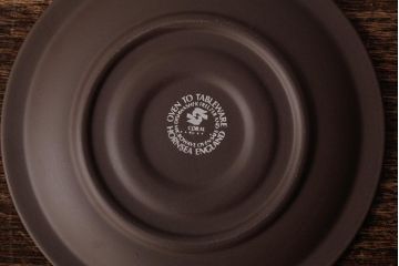 ヴィンテージ雑貨　イギリスビンテージ　HORNSEA(ホーンジー)　CORAL(コーラル)　カップ&ソーサー2客セット(洋食器)(R-037328)