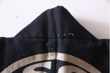 アンティーク雑貨　戦前　スタンダード石油　SOCONY　木綿半纏(R-037330)