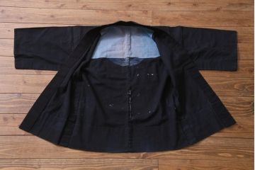 アンティーク雑貨　戦前　スタンダード石油　SOCONY　木綿半纏(R-037330)