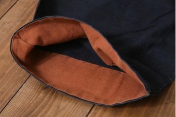 アンティーク雑貨　戦前　スタンダード石油　SOCONY　木綿半纏(R-037330)